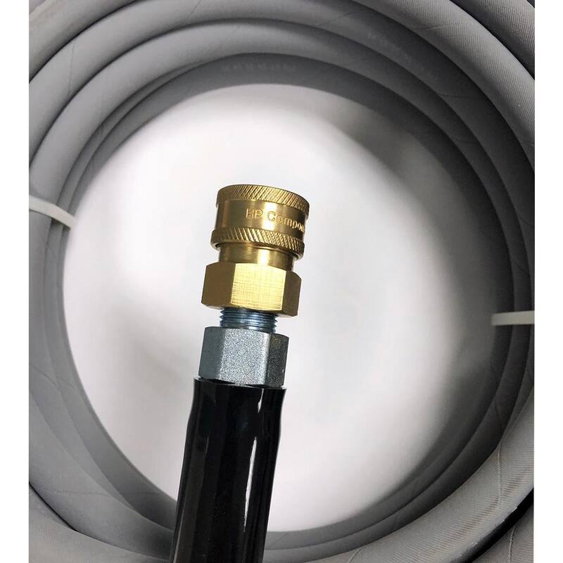 Unbranded 3/8 in. x 100 ft. 4000 PSI Pressure Washer Hose Rated - 5545