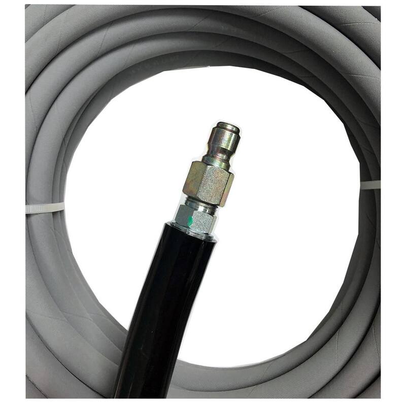 Unbranded 3/8 in. x 100 ft. 4000 PSI Pressure Washer Hose Rated - 5545
