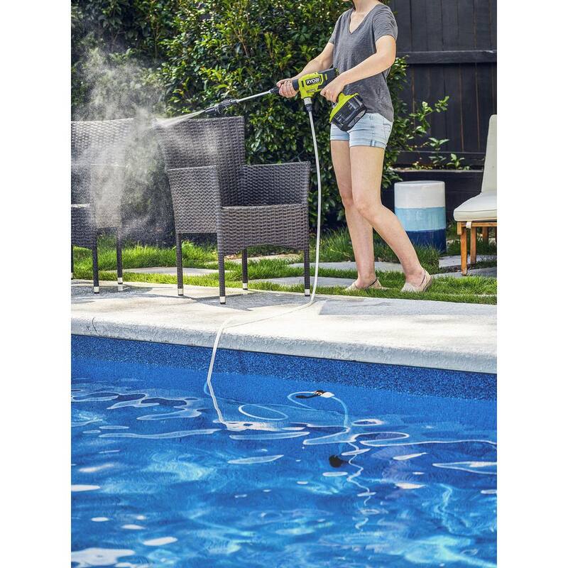 RYOBI EZClean Power Cleaner 20 ft. Pressure Washer Hose - RY3112EH
