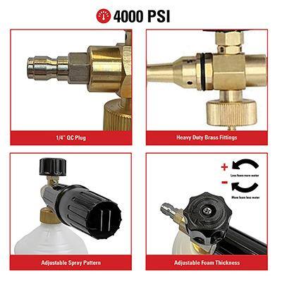 SIMPSON High Pressure Foam Cannon Rated up to 4000 PSI - 80271
