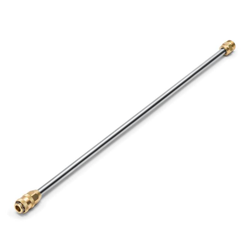 Karcher 24 in. Stainless Steel Pressure Washer Spray Wand Lance - 4000 PSI - Quick-Connect/M22 - 8.641-025.0