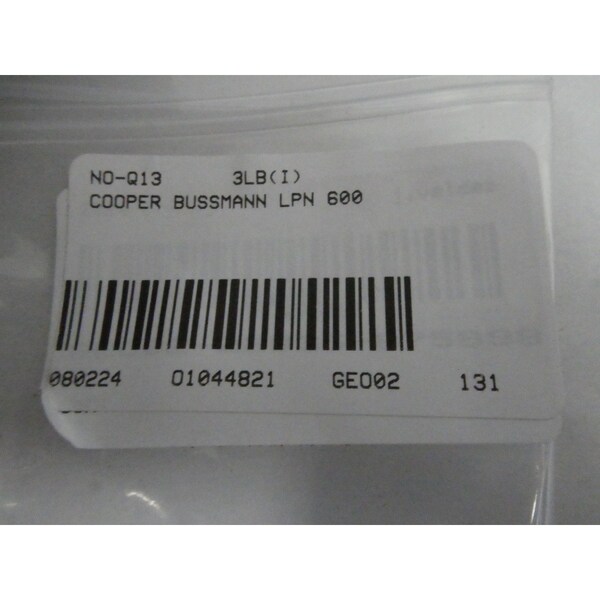 Eaton Bussmann K5 600A AMP 250V-AC BLADE FUSE - LPN 600