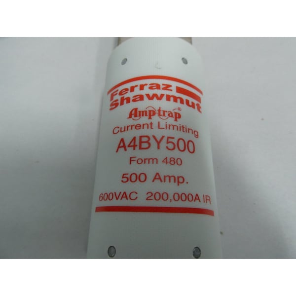 Ferraz Shawmut AMP-TRAP 500A AMP 600V-AC BLADE FUSE - A4BY500