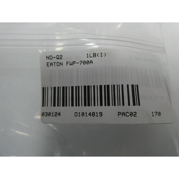 Eaton Automotive Fuse, FWP Series, 700A, 700V DC, Non-Indicating - FWP-700A