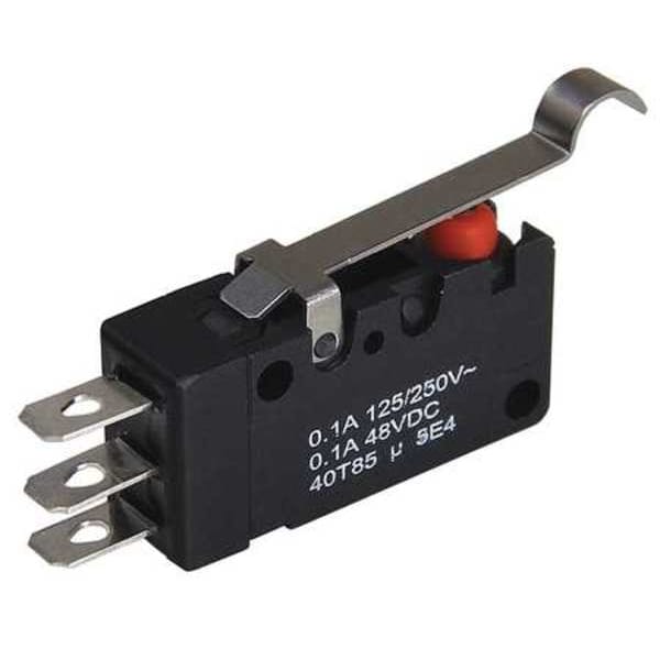 Interruptor de acción rápida en miniatura Honeywell, palanca, actuador de rodillo simulado, DPDT, 5A a 240V CA - V15W-DZ200A04-W2