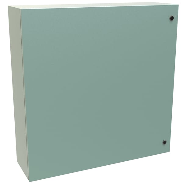 Hammond Steel Electrical Enclosures, 36 in H, 10 in D, 36 in W, NEMA 4, Hinged - EN4SD363610GY