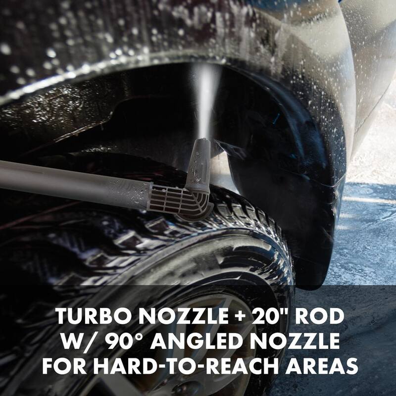 Sun Joe Auto Cleaning System with Universal Adapters for Most Pressure Washers Up to 3500 PSI - SPX-ACS-MAX