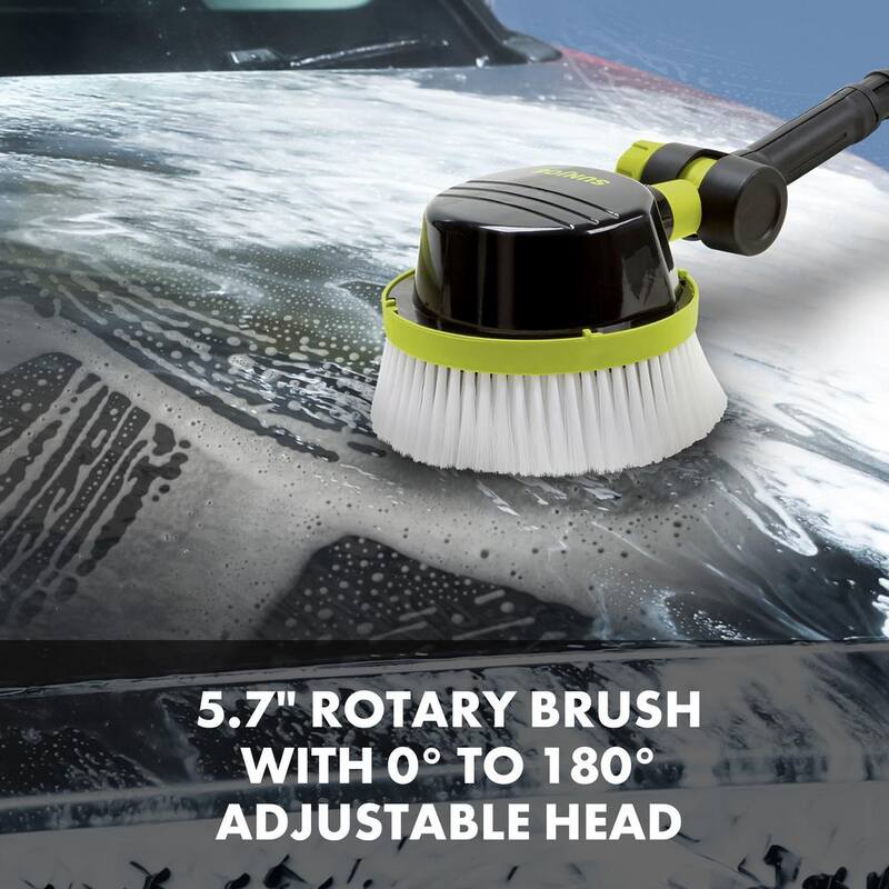 Sun Joe Auto Cleaning System with Universal Adapters for Most Pressure Washers Up to 3500 PSI - SPX-ACS-MAX