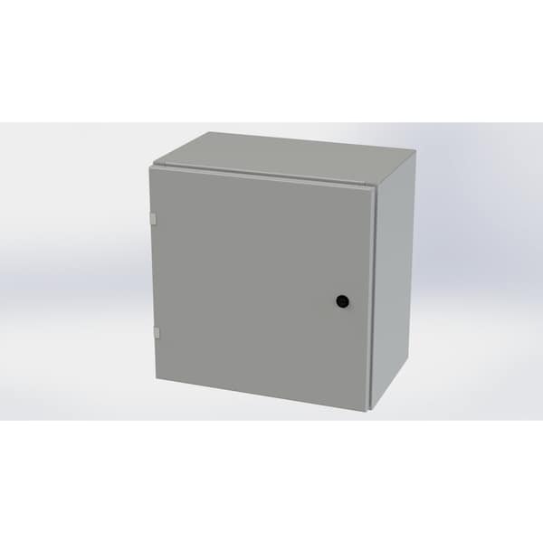 Saginaw Control & Engineering Carbon Steel Electrical Enclosures, 20 in H, 12 in D, 20 in W, NEMA 3R, 4, 12, 13, Hinged - SCE-20EL2012LP