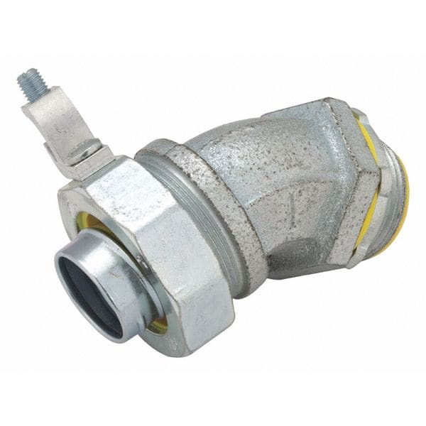 Raco Liquidtight Conn, Ground Lug, 45 deg., 1" - 3564-3
