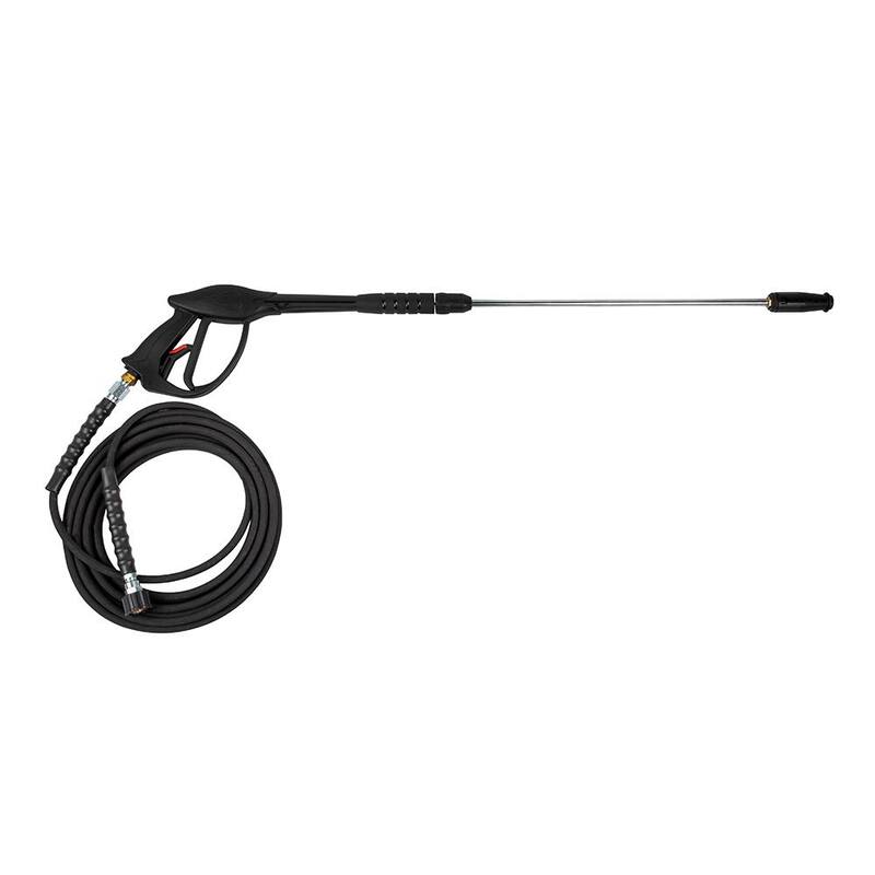 BE POWER EQUIPMENT Pressure Washer 3400 PSI Accessory Kit includes Spray Gun and Wand with M22 Threaded Fittings - 85.400.327