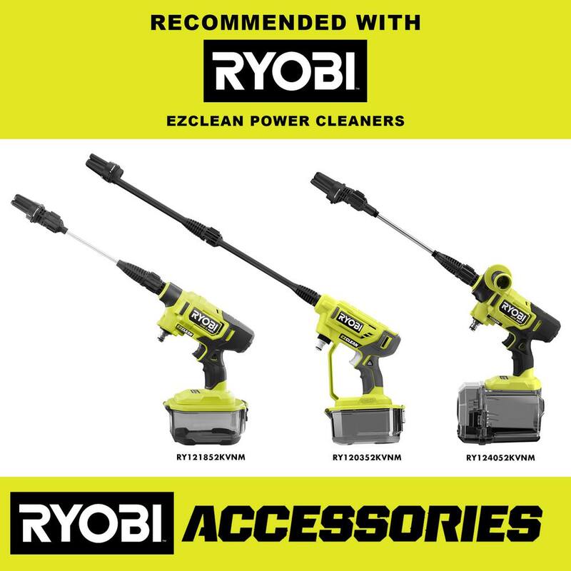 RYOBI EZClean Power Cleaner 3-in-1 Rotating Nozzle - RY3112RN