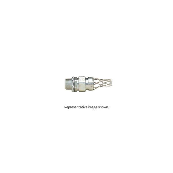 Leviton Liquid Tight Grip, Straight, 1/2 In. - L7902