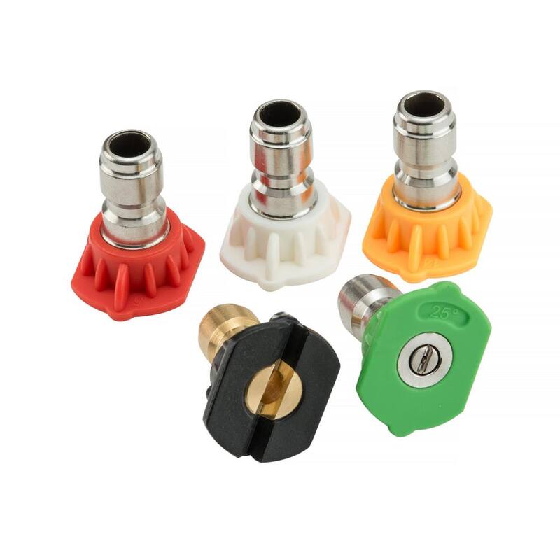 Karcher Universal 5-Piece Pressure Washer Nozzle Kit for Gas & Electric Power Pressure Washers - 4000 PSI - Quick-Connect - 8.641-031.0