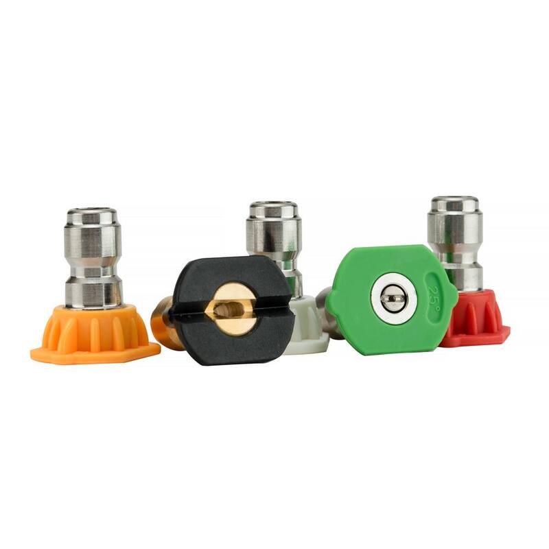 Karcher Universal 5-Piece Pressure Washer Nozzle Kit for Gas & Electric Power Pressure Washers - 4000 PSI - Quick-Connect - 8.641-031.0