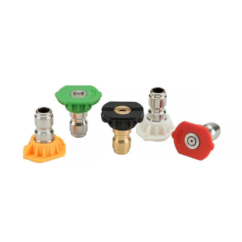 Karcher Universal 5-Piece Pressure Washer Nozzle Kit for Gas & Electric Power Pressure Washers - 4000 PSI - Quick-Connect - 8.641-031.0