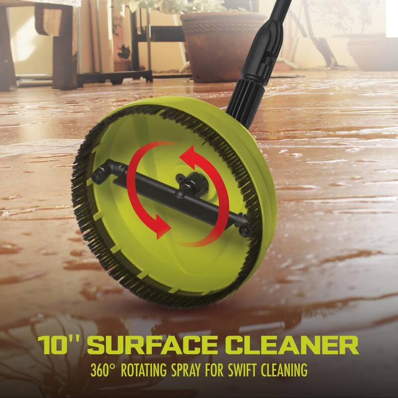 Sun Joe 5-Piece Home Cleaning System for Most Pressure Washers with Universal Adapters for Most Brands Up to 3500 PSI - SPX-HCS-MAX