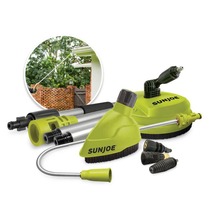 Sun Joe 5-Piece Home Cleaning System for Most Pressure Washers with Universal Adapters for Most Brands Up to 3500 PSI - SPX-HCS-MAX