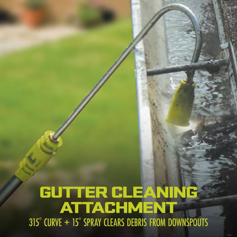 Sun Joe 5-Piece Home Cleaning System for Most Pressure Washers with Universal Adapters for Most Brands Up to 3500 PSI - SPX-HCS-MAX