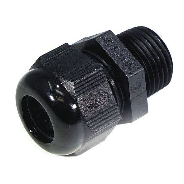 Remke Cord Grip, Blk, Polyamide, M25, .51-.70 - RD25MA-BK