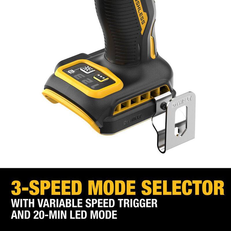 DEWALT 20V MAX XR Llave de Impacto Inalámbrica (Herramienta Solamente) - DCF860B