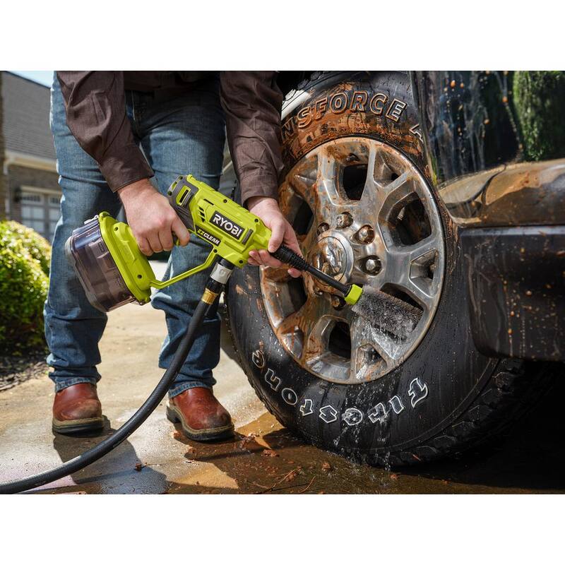 RYOBI EZClean Power Cleaner Wash Brush Accessory - RY3112WB