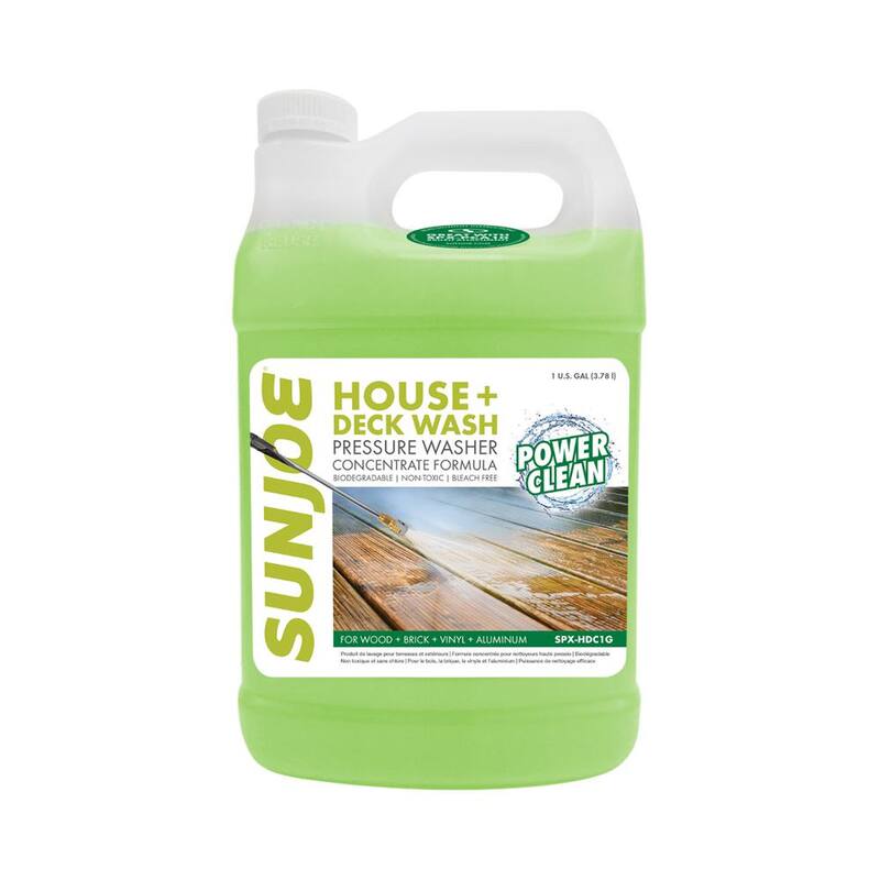 Sun Joe 1 Gal. House and Deck All-Purpose Pressure Washer Rated Concentrated Cleaner - SPX-HDC1G
