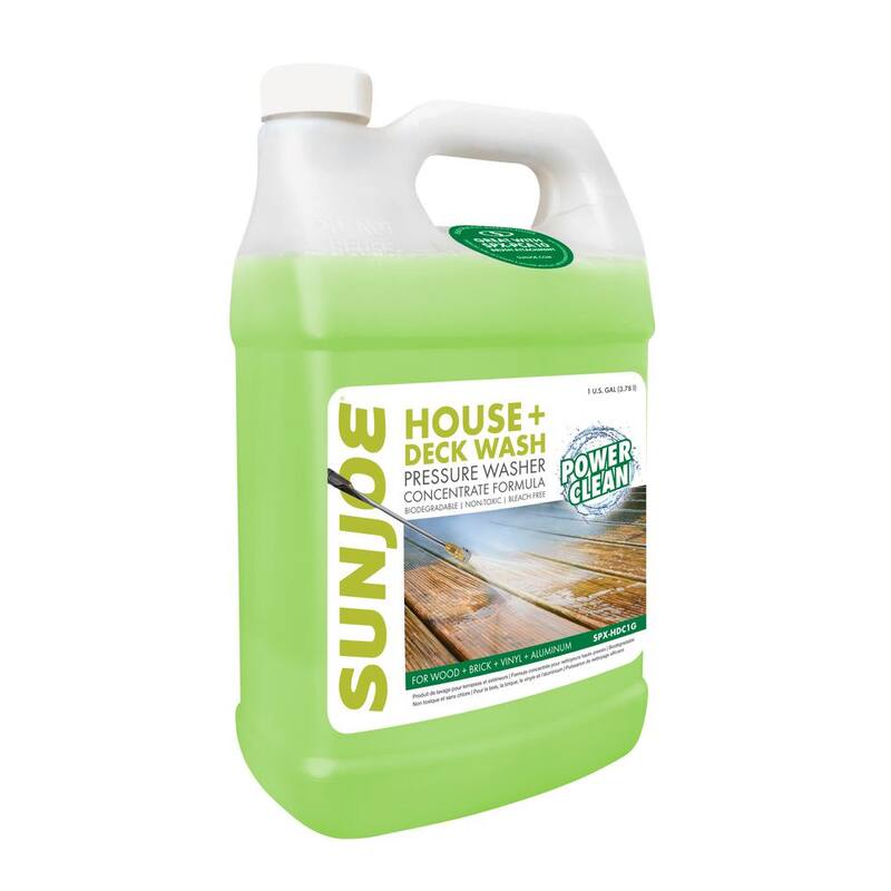 Sun Joe 1 Gal. House and Deck All-Purpose Pressure Washer Rated Concentrated Cleaner - SPX-HDC1G