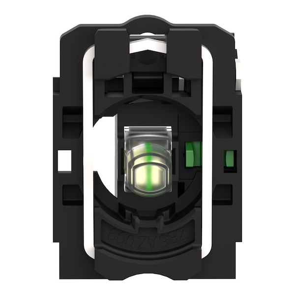 Bloque de contacto y módulo de luz Schneider Electric, 1NA, Blanco, 22mm - ZB5AW0G11