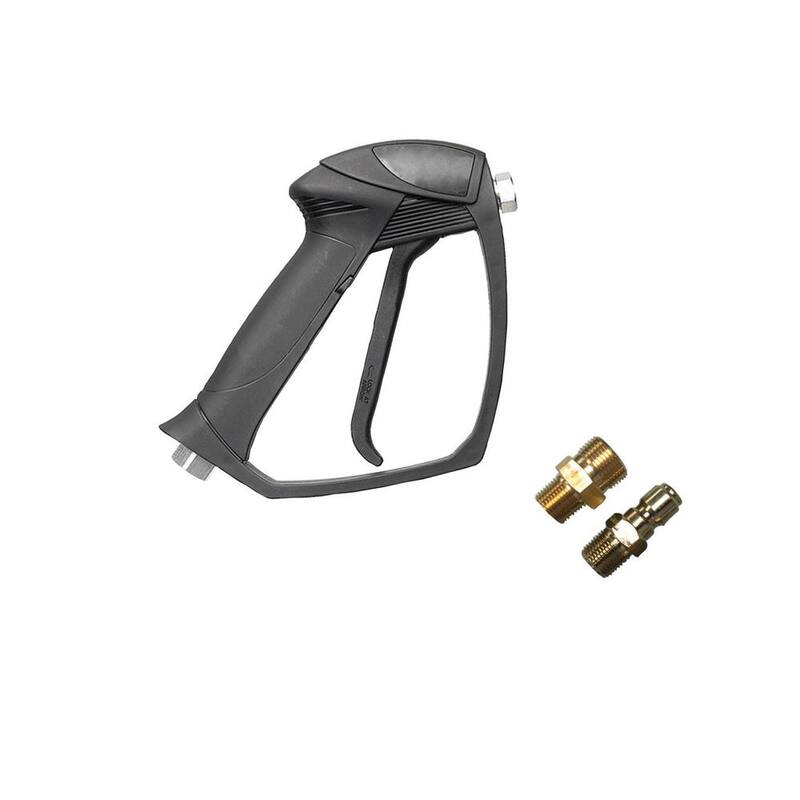 SIMPSON Professional Spray Gun with 1/4 in. FNPT Outlet Connection for Hot Water Pressure Washers, M22 and QC Adapters Included - 80178