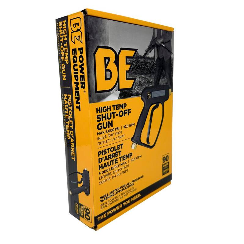 BE POWER EQUIPMENT High Temperature Pressure Washer Gun for Hot & Cold - 85.202.109BEP