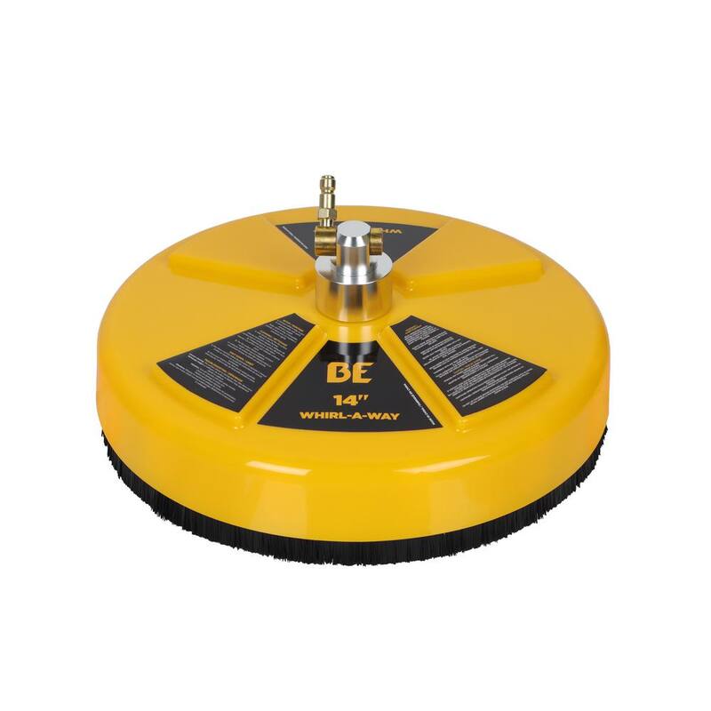 BE POWER EQUIPMENT 14 in. Whirl-A-Way Commercial Pressure Washer Surface Cleaner - 85.403.014