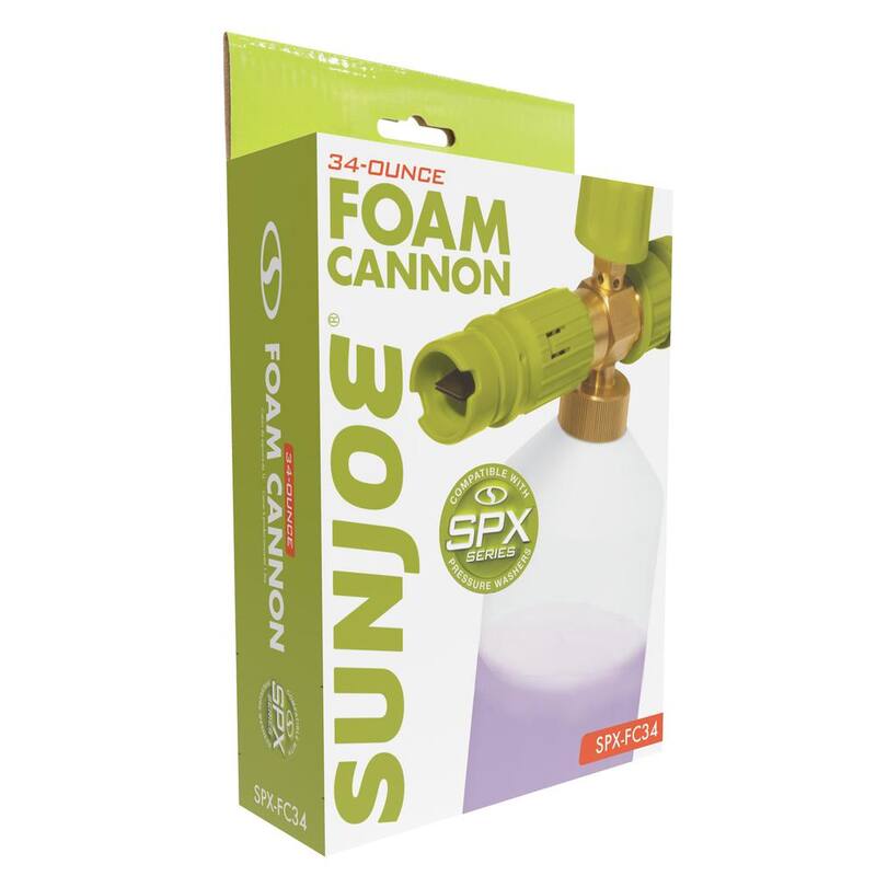 Sun Joe 34 oz. Foamer Cannon for SPX Series Pressure Washers - SPX-FC34