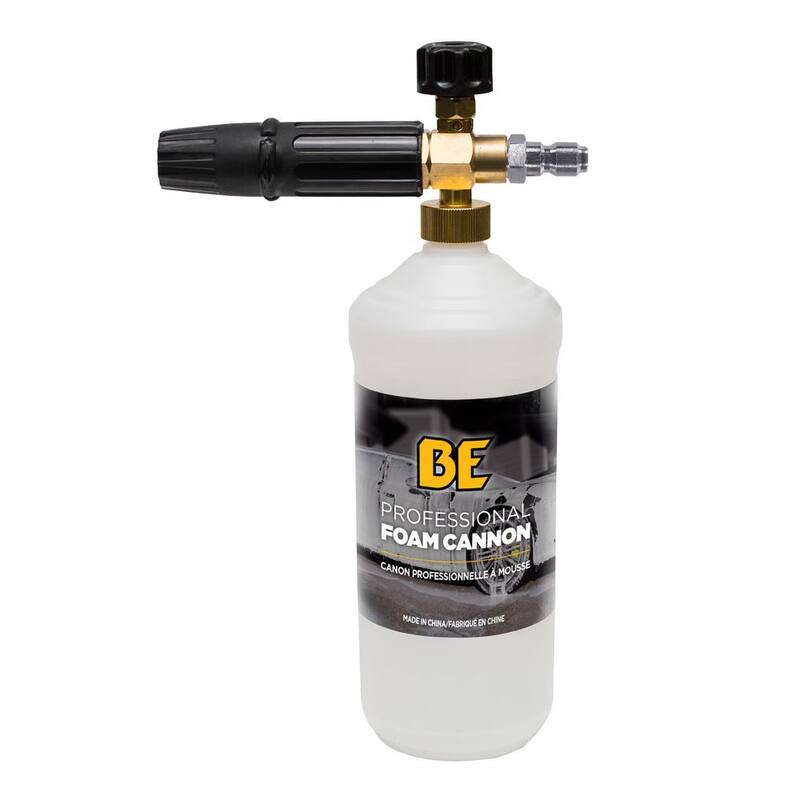 BE POWER EQUIPMENT Professional Foam Cannon with Adjustable Flow - 85.400.048