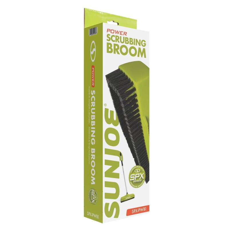 Sun Joe Power Scrubbing Broom for SPX Series Pressure Washers - SPX-PWB1