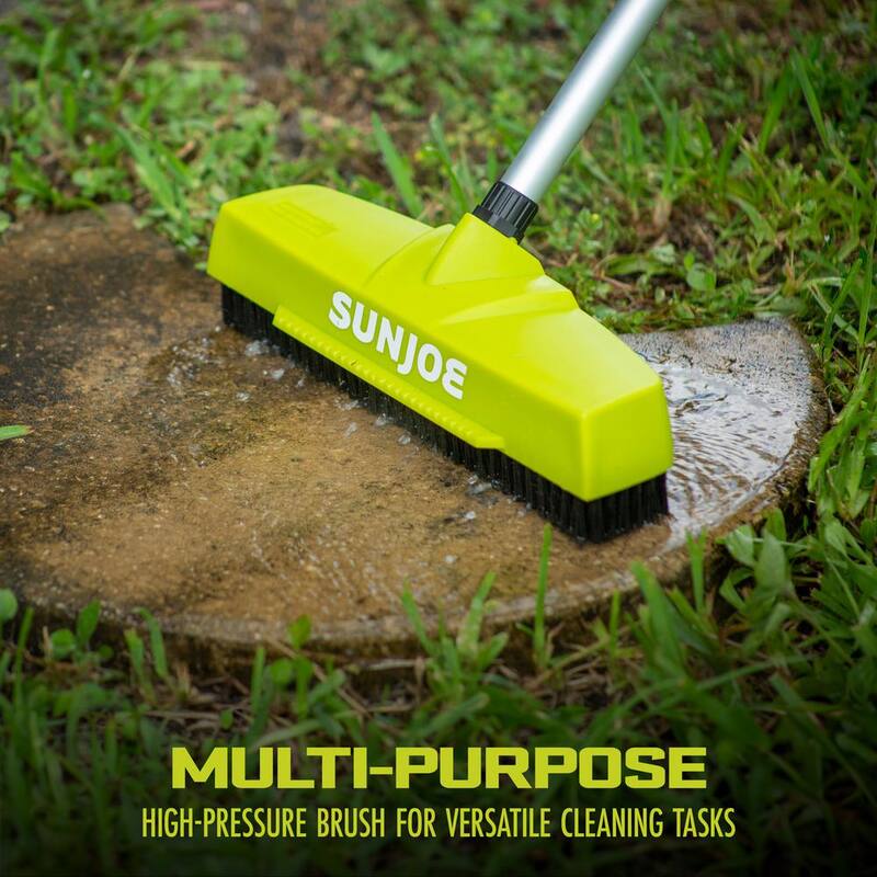 Sun Joe Power Scrubbing Broom for SPX Series Pressure Washers - SPX-PWB1