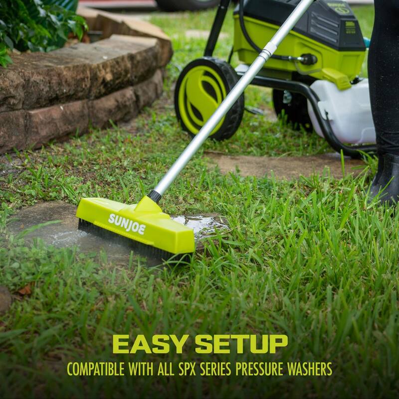 Sun Joe Power Scrubbing Broom for SPX Series Pressure Washers - SPX-PWB1