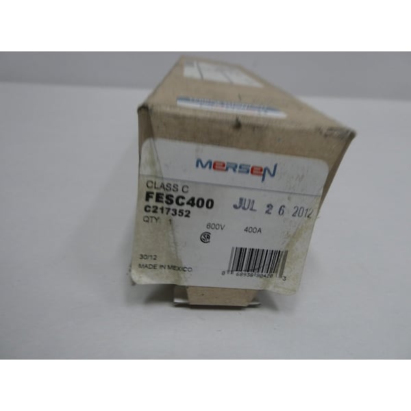 Ferraz Shawmut Automotive Fuse, FES Series, 400A, 460V DC - FESC400