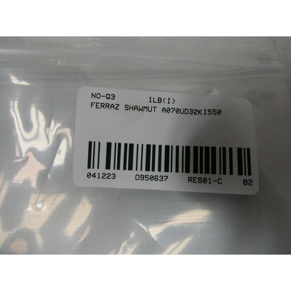 Ferraz Shawmut Automotive Fuse, 550A, Not Rated - A070UD32KI550