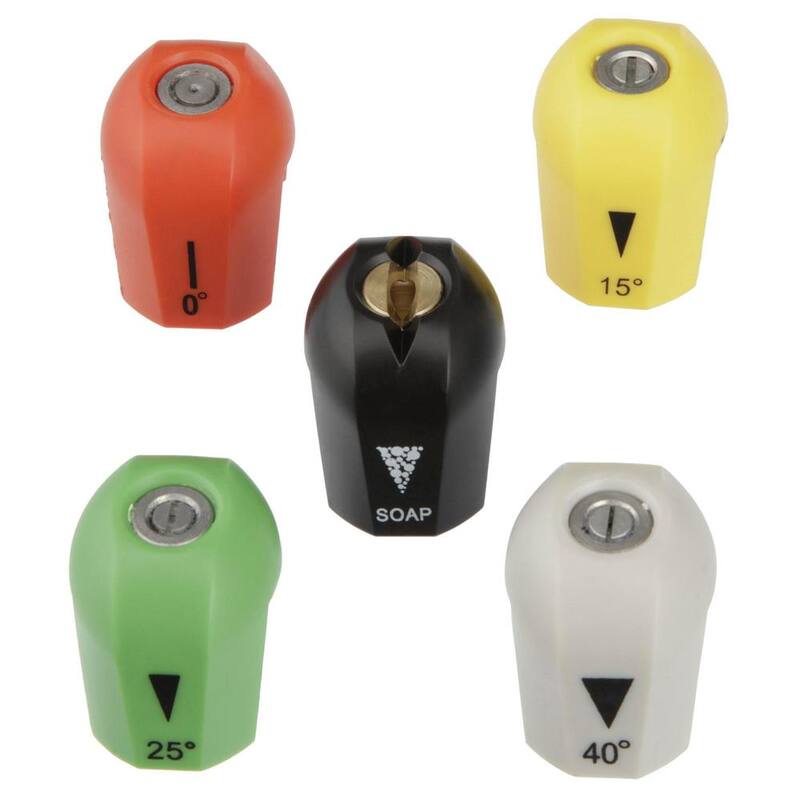 Sun Joe Electric Pressure Washer Quick-Connect Spray Tip Set - SPX3000-TPS