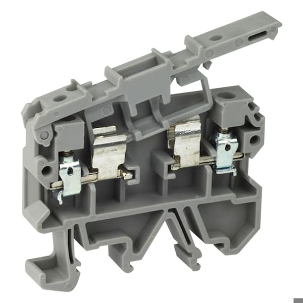 Automation Systems Interconnect 5 x 20 mm Fuse TB, DIN Rail Mount, No Indication, Screw Clamp, 30-12 AWG, 6.3 Amps, 660 Volts, 10PK - ASIASK1