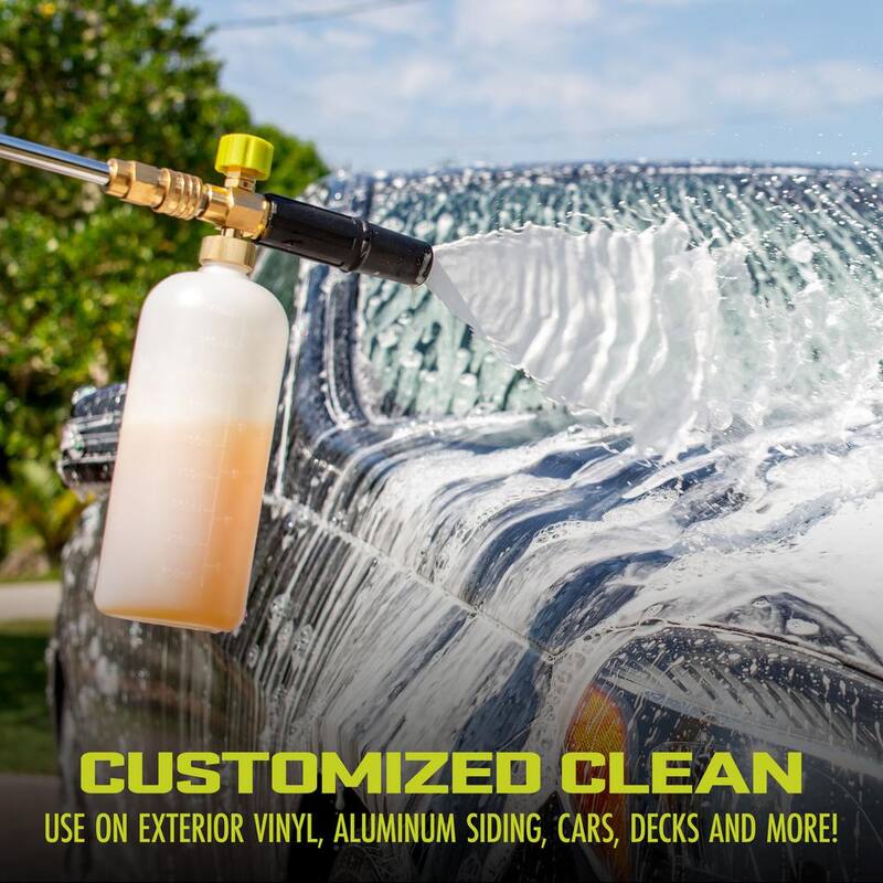 Sun Joe Pressure Washer Concentrate Trio with House and Deck Wash, Auto Foam and All Purpose Cleaner (3-Pack) - SPX-ASST3Q