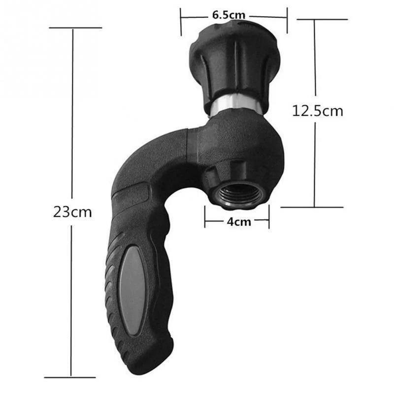 ITOPFOX Universal Pressurized Water Gun Sprayers Hose Blaster Fireman Nozzle for Lawn Garden Watering and Car Washing - HDSA01-1OT197