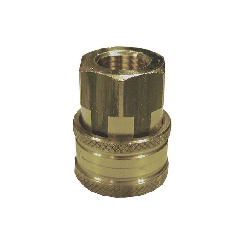 Powerplay 1/4 in. Female to Female Quick-Connect Coupler for Pressure Washer - PWXA052