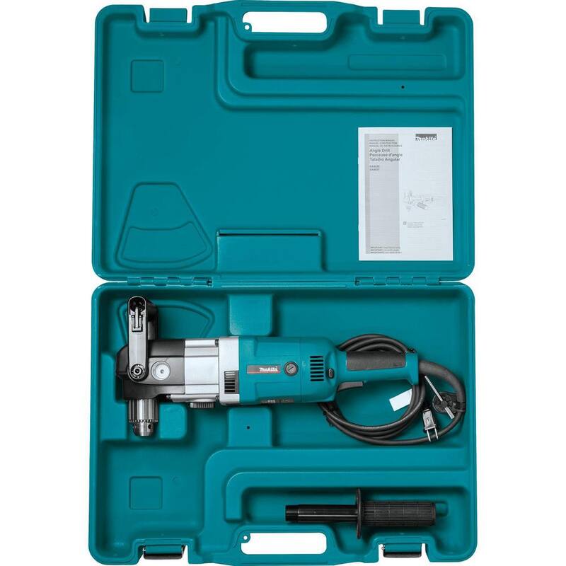 Taladro angular reversible de 2 velocidades de 1/2 pulgadas y 10 amperes Makita - DA4031