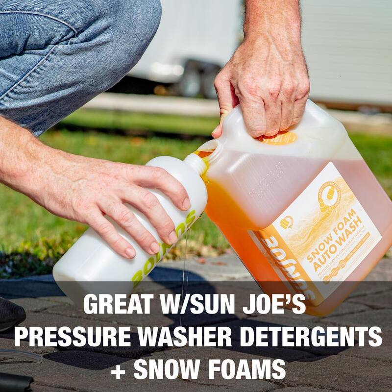 Sun Joe 34 oz. Foam Cannon for SPX Series Electric Pressure Washers with Adjustable Spray Nozzle - SPX-FC34-PRO