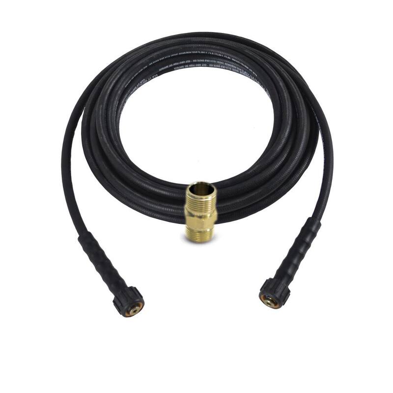 SIMPSON Santoprene 1/4 in. x 25 ft. Hose Attachment for 4000 PSI Pressure Washers - 41182