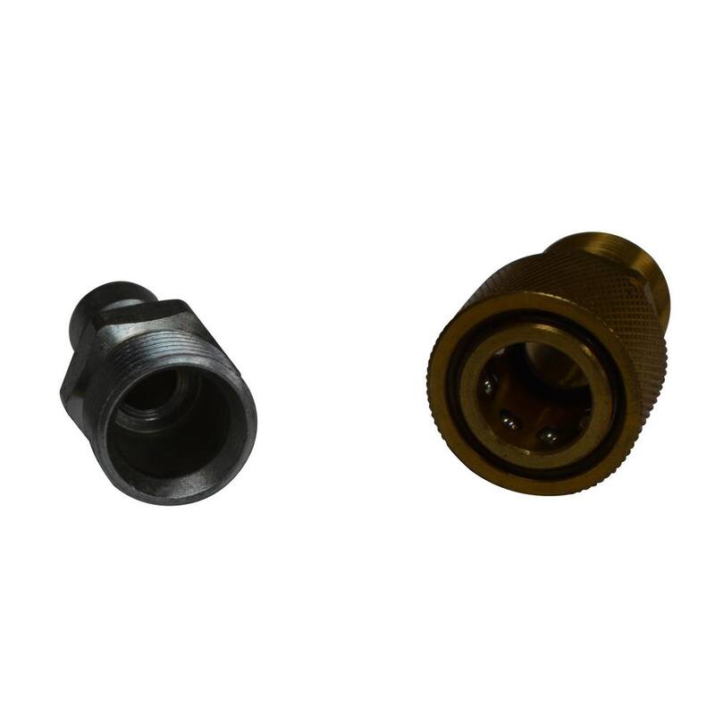 DEK 3/8 in. M22 Garden Hose Quick Connect Kit for Pressure Washer - PWQA