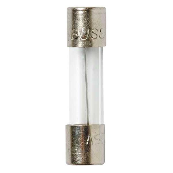 Eaton Bussmann Glass Fuse, GMC Series, Time-Delay, 400mA, 250V AC, 10kA at 125V AC, 35A at 250V AC, 5 PK - GMC-400-R