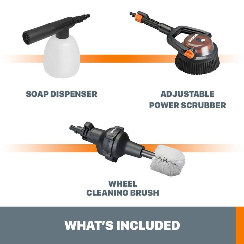 Worx Hydroshot Auto and Boat Accessory Kit - WA4071